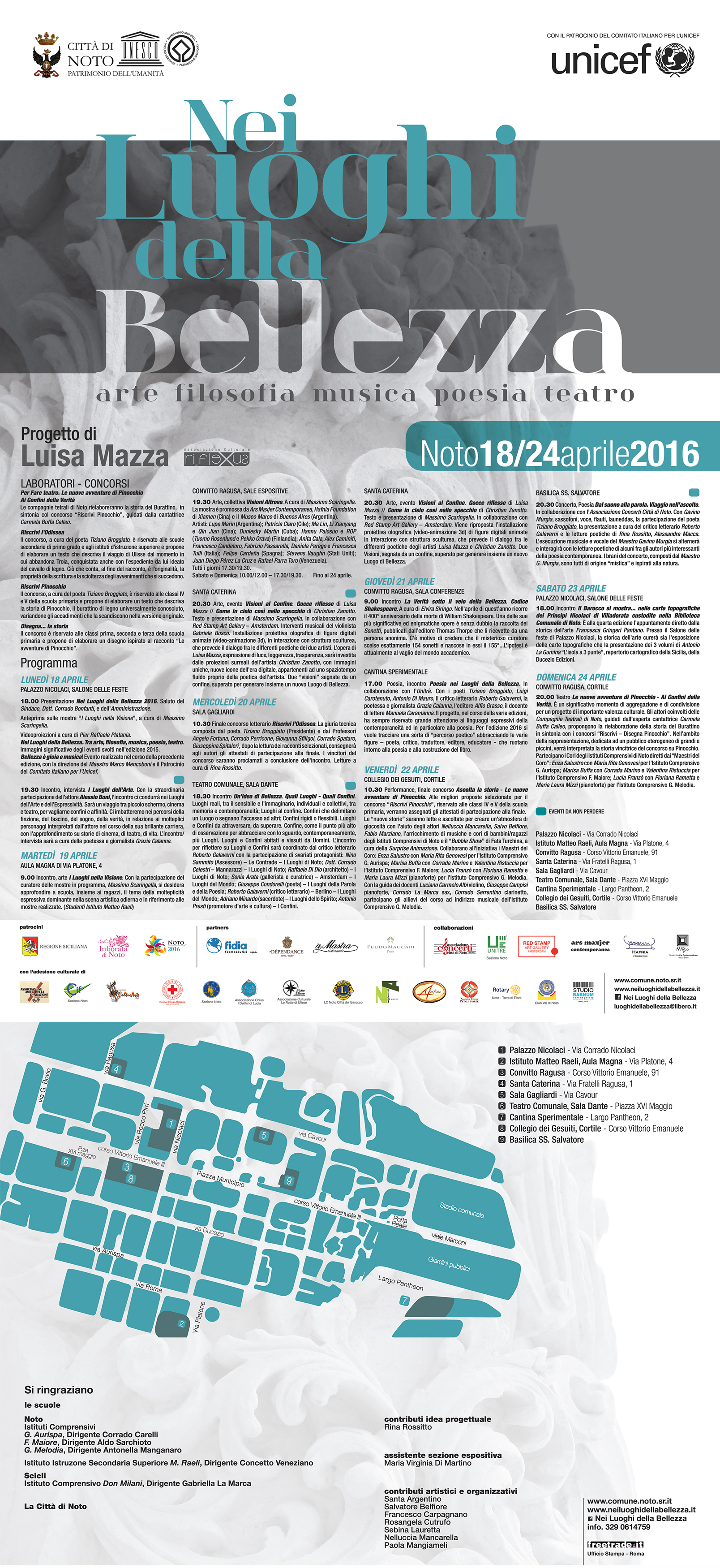 nei luoghi della bellezza 2016,noto